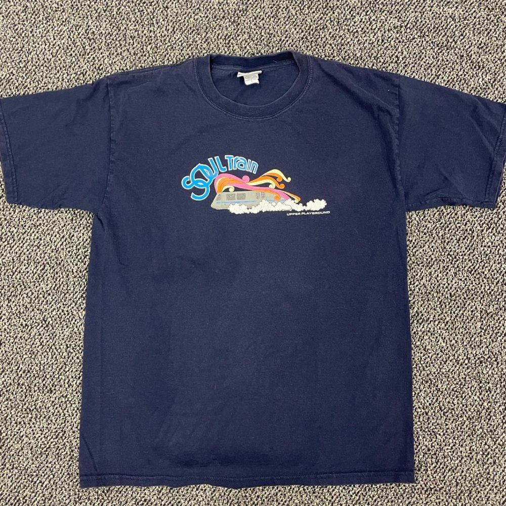 Rare Upper Playground T-Shirt with Soul Train Print Size L